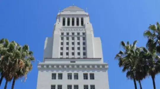 An image of Los Angeles City Hall.